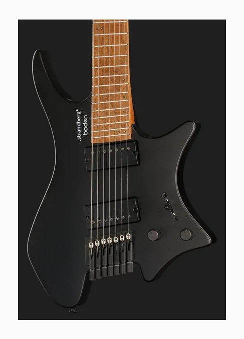 Strandberg Boden Standard N2.7 Black, paletta con meccaniche e logo