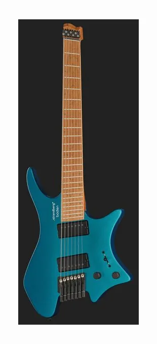 Strandberg Boden Standard N2.7 Teal, manico e tastiera visti di lato