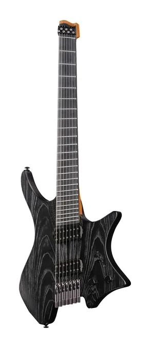 Strandberg Singularity NX 7 Pitch Black fotografato frontalmente
