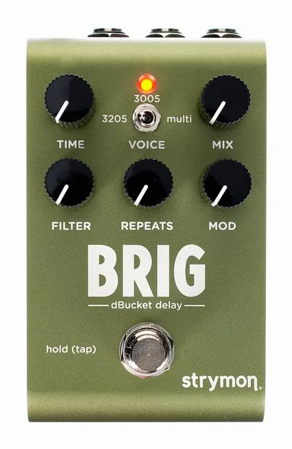 Strymon Brig Delay, ingressi e uscite laterali