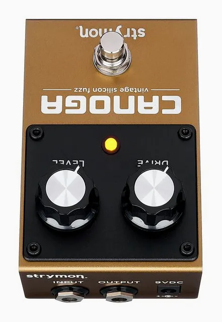 Strymon Canoga Analog Fuzz, ingressi e uscite laterali