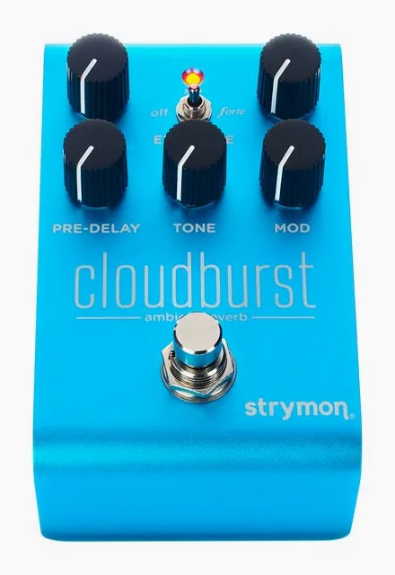 Strymon Cloudburst Reverb, ingressi e uscite laterali