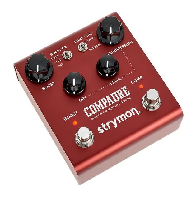 Strymon Compadre, grafica del pannello superiore