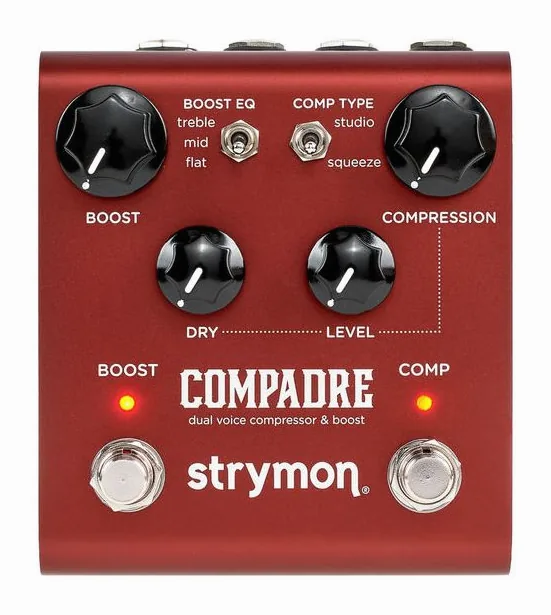 Strymon Compadre, grafica del pannello superiore