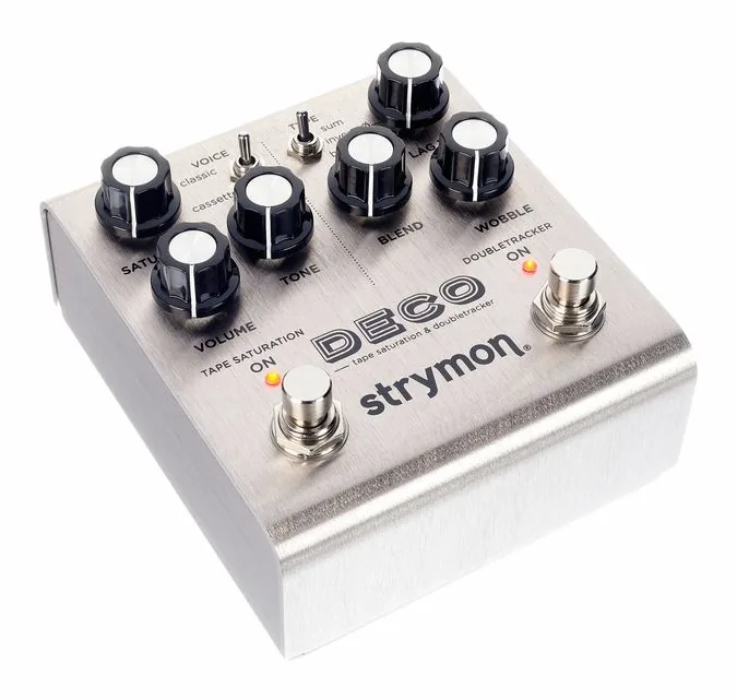 Strymon Deco V2, grafica del pannello superiore