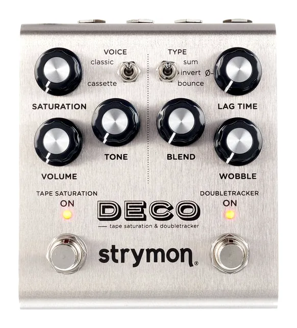 Strymon Deco V2, ingressi e uscite laterali