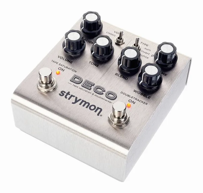 Strymon Deco V2 in primo piano frontale