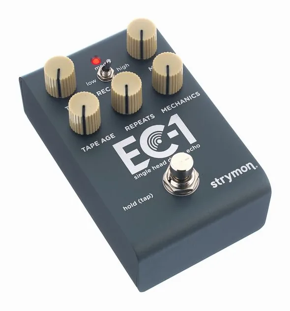 Strymon EC-1 Delay, led e interruttore a pedale