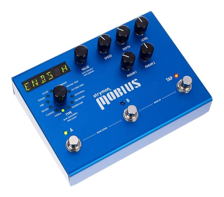 Strymon Mobius, led e interruttore a pedale