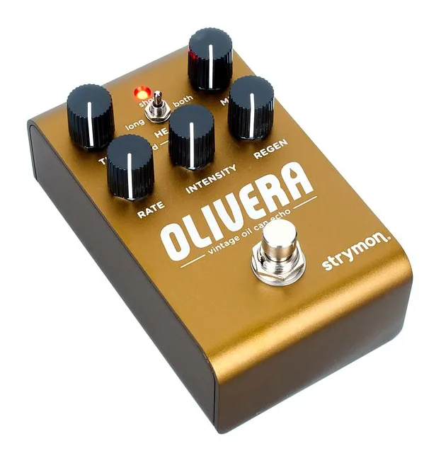 Strymon Olivera Delay, led e interruttore a pedale