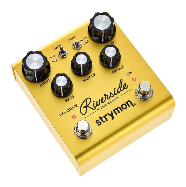 Strymon Riverside, led e interruttore a pedale