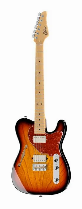 Suhr Alt T MN 3TB in primo piano frontale