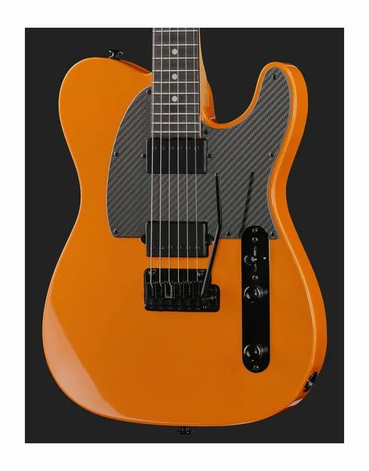 Suhr Andy Wood 10th Anniv T Orange, vista posteriore del corpo