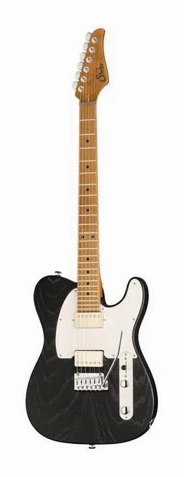 Suhr Andy Wood Modern T HH WBK visto di fronte