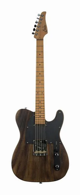 Suhr Andy Wood Modern T WHB fotografato frontalmente