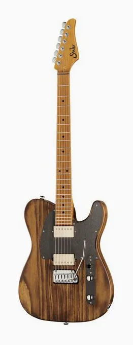 Suhr Andy Wood Modern T HH WHB visto di fronte