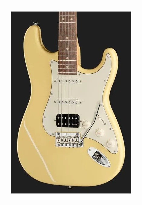 Suhr Classic S Antique HSS RW VY, curve del body viste dall'alto