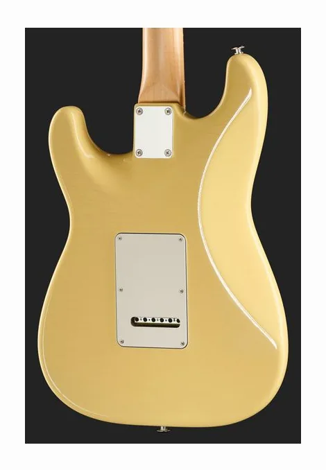 Suhr Classic S Antique HSS RW VY, paletta con meccaniche e logo