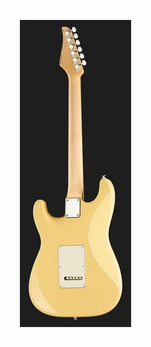Suhr Classic S ST HSS RW VY, corpo e verniciatura in primo piano