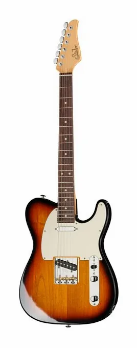 Suhr Classic T Antique MN 2TB inquadrato di fronte su sfondo neutro