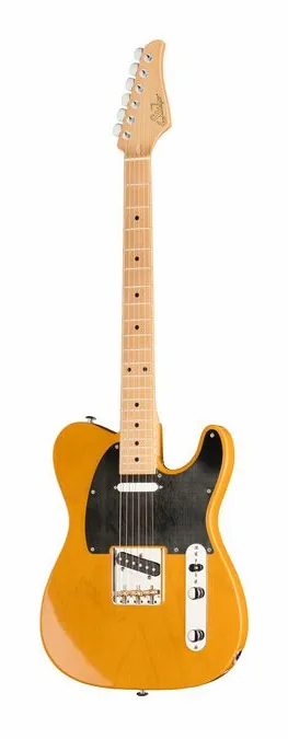 Suhr Classic T Antique MN BS inquadrato di fronte su sfondo neutro
