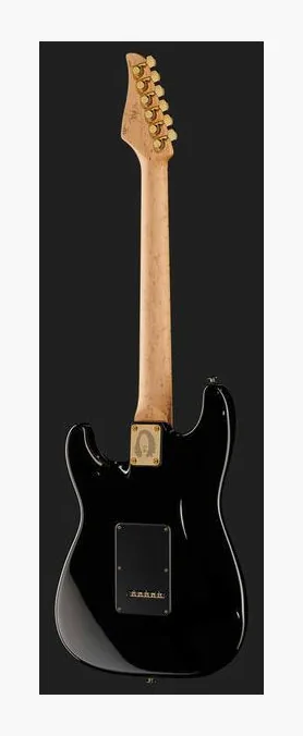 Suhr Mateus Asato Classic S MN BK, selettore pickup e jack di uscita