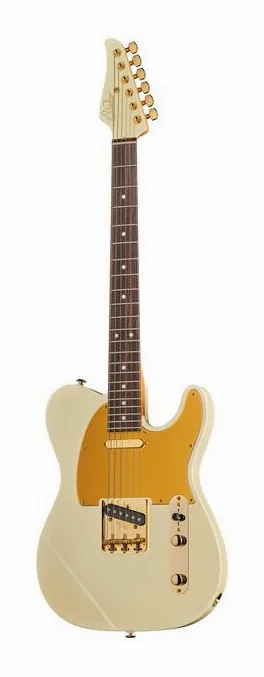 Suhr Mateus Asato Classic T WH in primo piano frontale