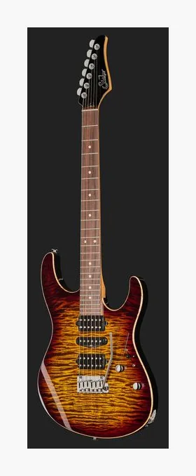 Suhr Modern Plus PF HSH BNGB, vista posteriore del corpo