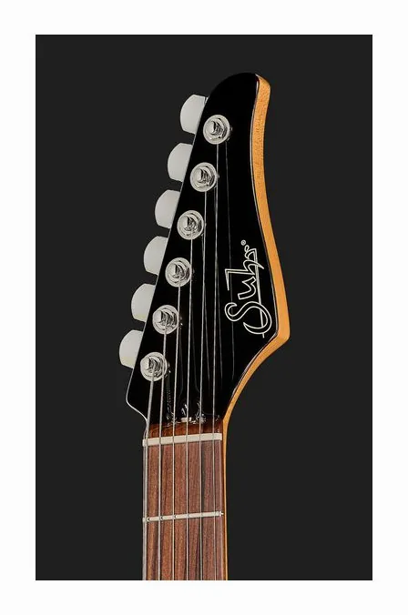 Suhr Modern Plus PF HSH BNGB, curve del body viste dall'alto