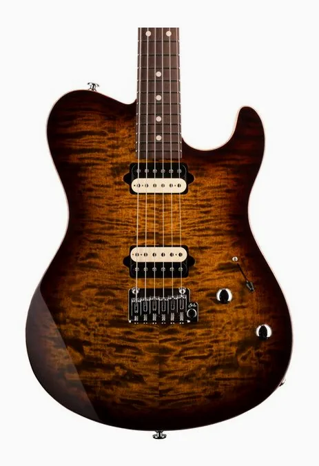 Suhr Oso Bengal Burst, vista posteriore del corpo