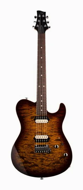 Suhr Oso Bengal Burst in primo piano frontale