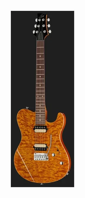 Suhr Oso Trans Amber, pickup e manopole dei controlli