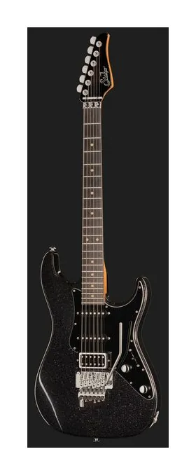 Suhr Pete Thorn Custom HSS Graphite, capotasto e prime posizioni della tastiera