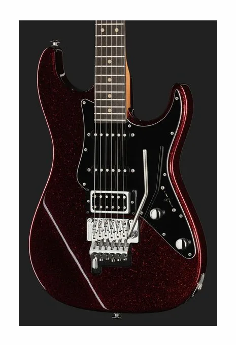 Suhr Pete Thorn Custom HSS Red Sp, selettore pickup e jack di uscita