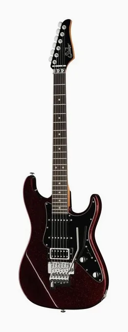 Suhr Pete Thorn Custom HSS Red Sp in primo piano frontale