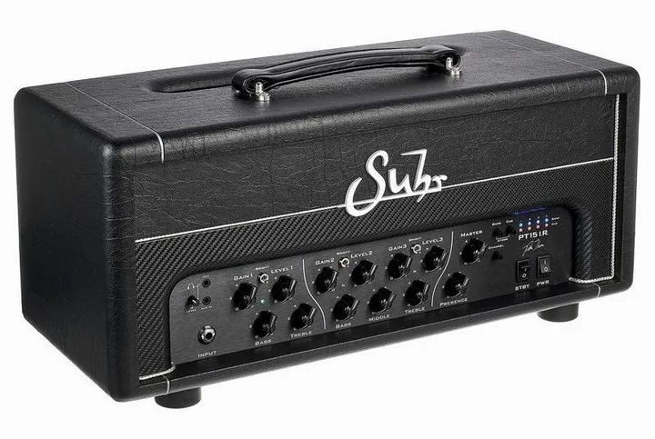 Suhr PT15 I.R. Head, pannello dei controlli in primo piano
