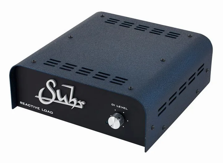 Suhr Reactive Load inquadrato di fronte su sfondo neutro