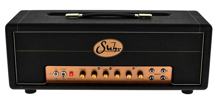 Suhr SL67 MKII Head, pannello dei controlli in primo piano