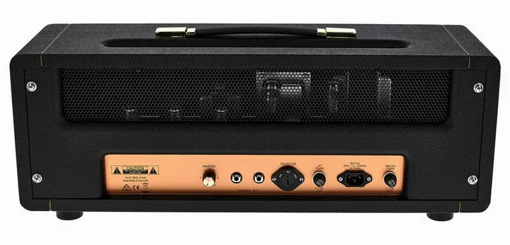 Suhr SL67 MKII Head, retro con le prese di collegamento
