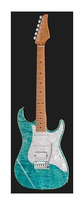 Suhr Standard Plus HSS RM BHB, selettore pickup e jack di uscita