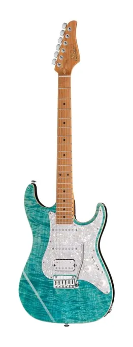 Suhr Standard Plus HSS RM BHB in primo piano frontale