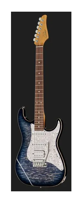 Suhr Standard Plus HSS PF TWB, selettore pickup e jack di uscita