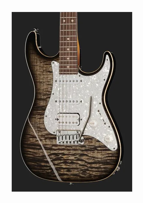 Suhr Standard Plus HSS PF TCB, pickup e manopole dei controlli