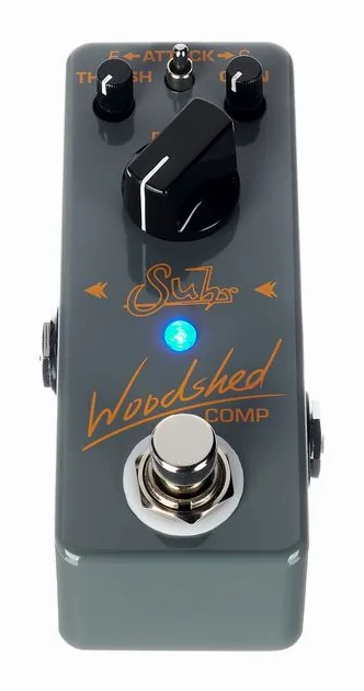 Suhr Woodshed Comp, manopole viste dall'alto