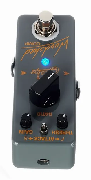 Suhr Woodshed Comp, grafica del pannello superiore