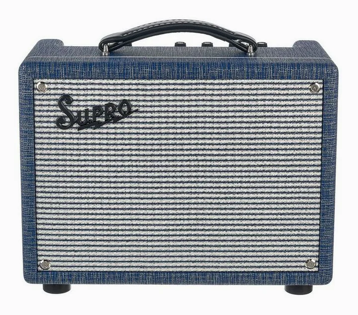 Supro 64 Reverb Combo, vista dall'alto della testata