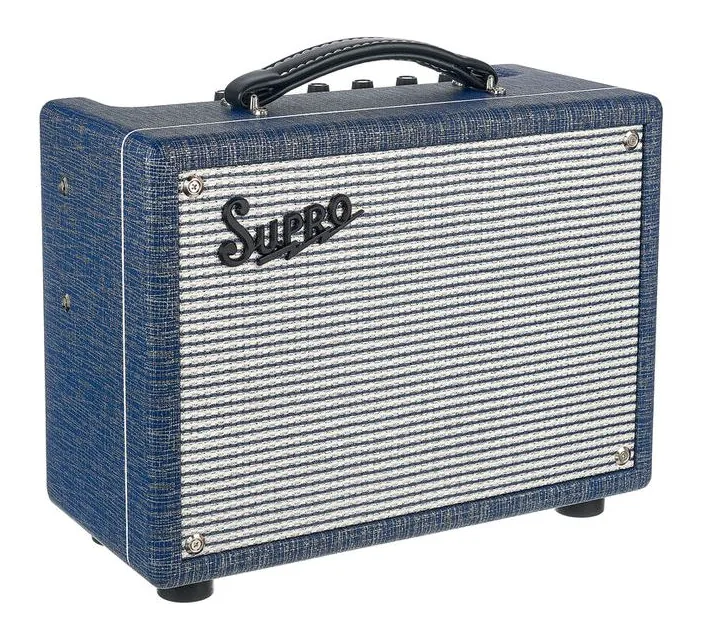 Supro 64 Reverb Combo, vista dall'alto della testata