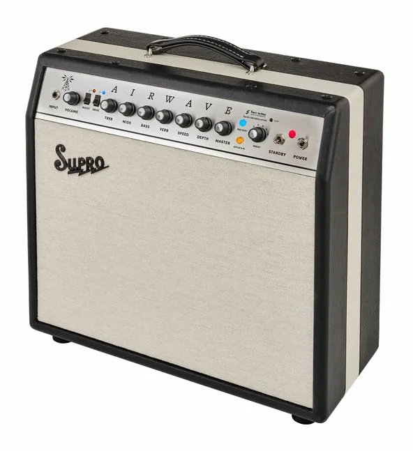 Supro Airwave in primo piano frontale
