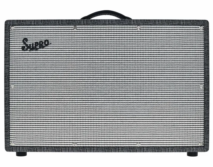 Supro 1799 Black Magick Extension Ca, vista laterale del cabinet