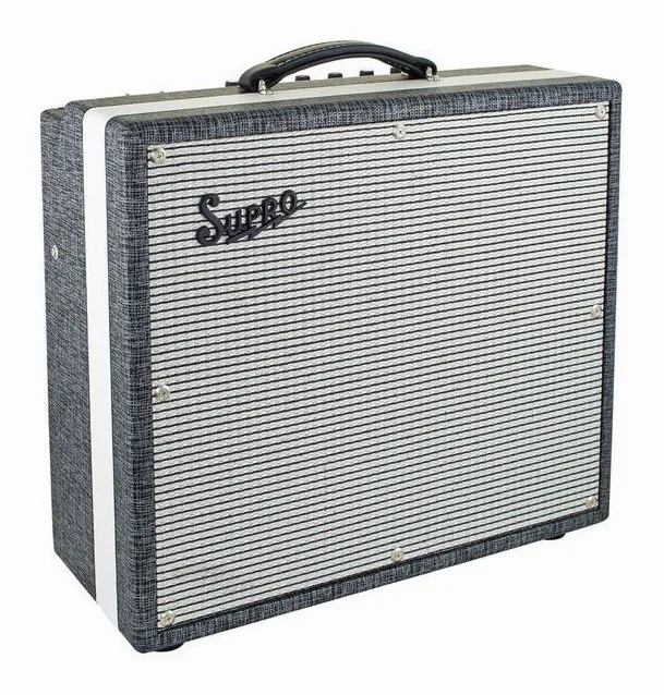 Supro 1695T Black Magick, angolo del cabinet